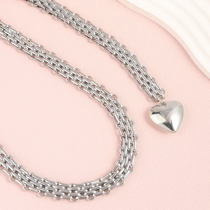 Men And Women Design Fashion Love Chain Pendant Waist Chain Metal Accessories Cute Chain